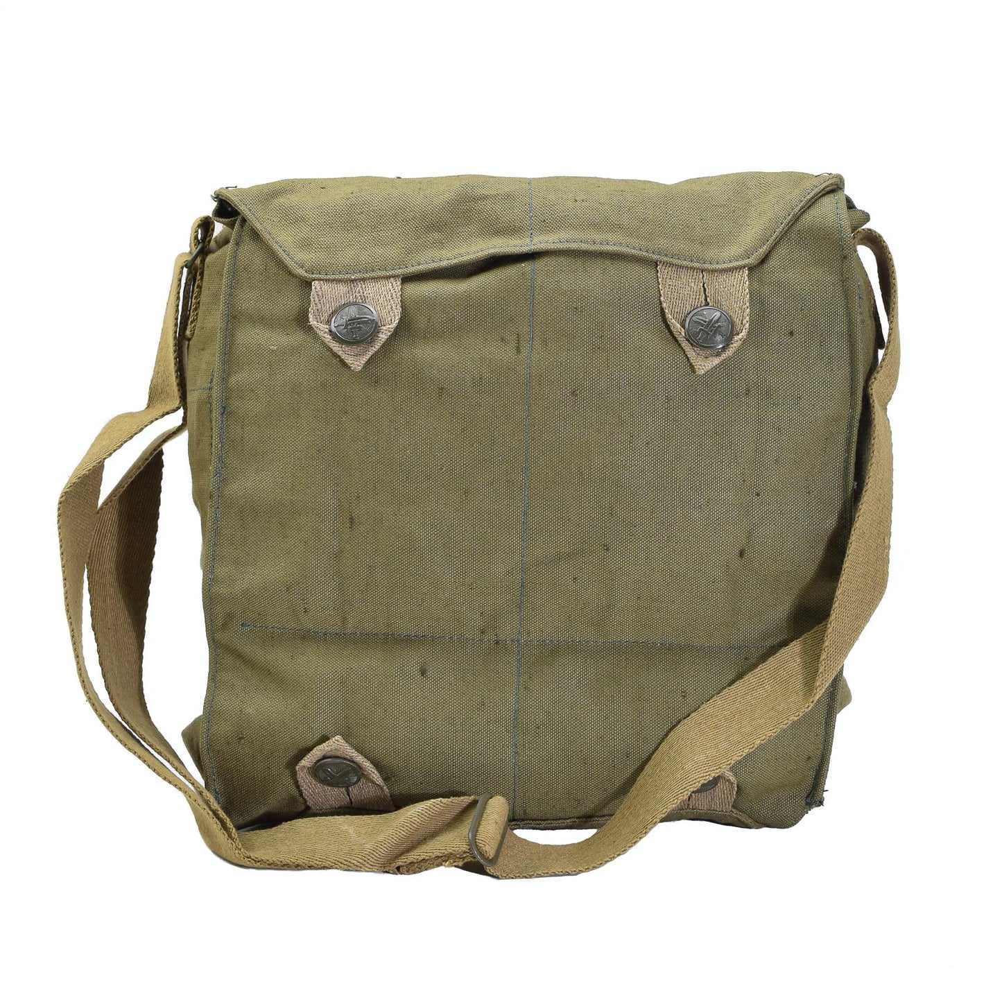 Czech Army Gas Mask Shoulder Bag Vintage Olive