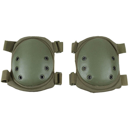 MFH plastic knee protection velcro fastener Olive