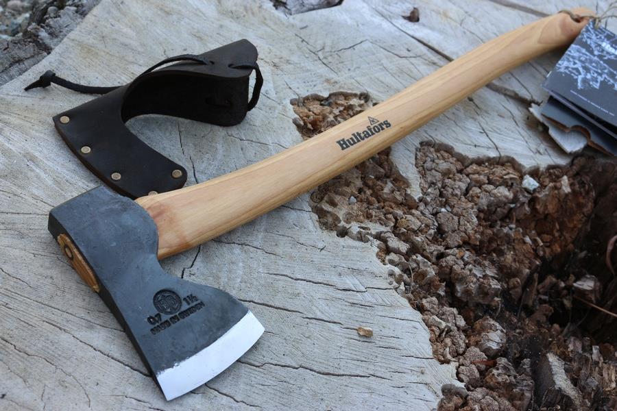 HULTAFORS ABY Forest Ax carbon steel head hickory wood