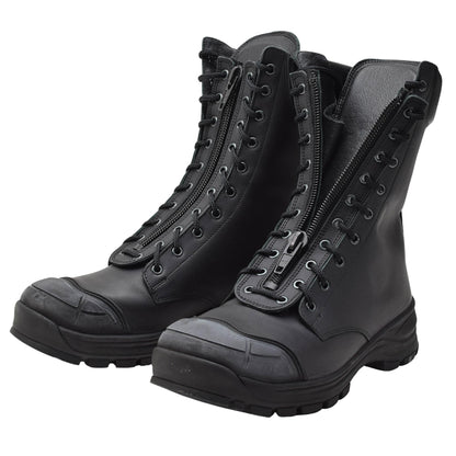 Dutch army leather tactical boots antistatic Black