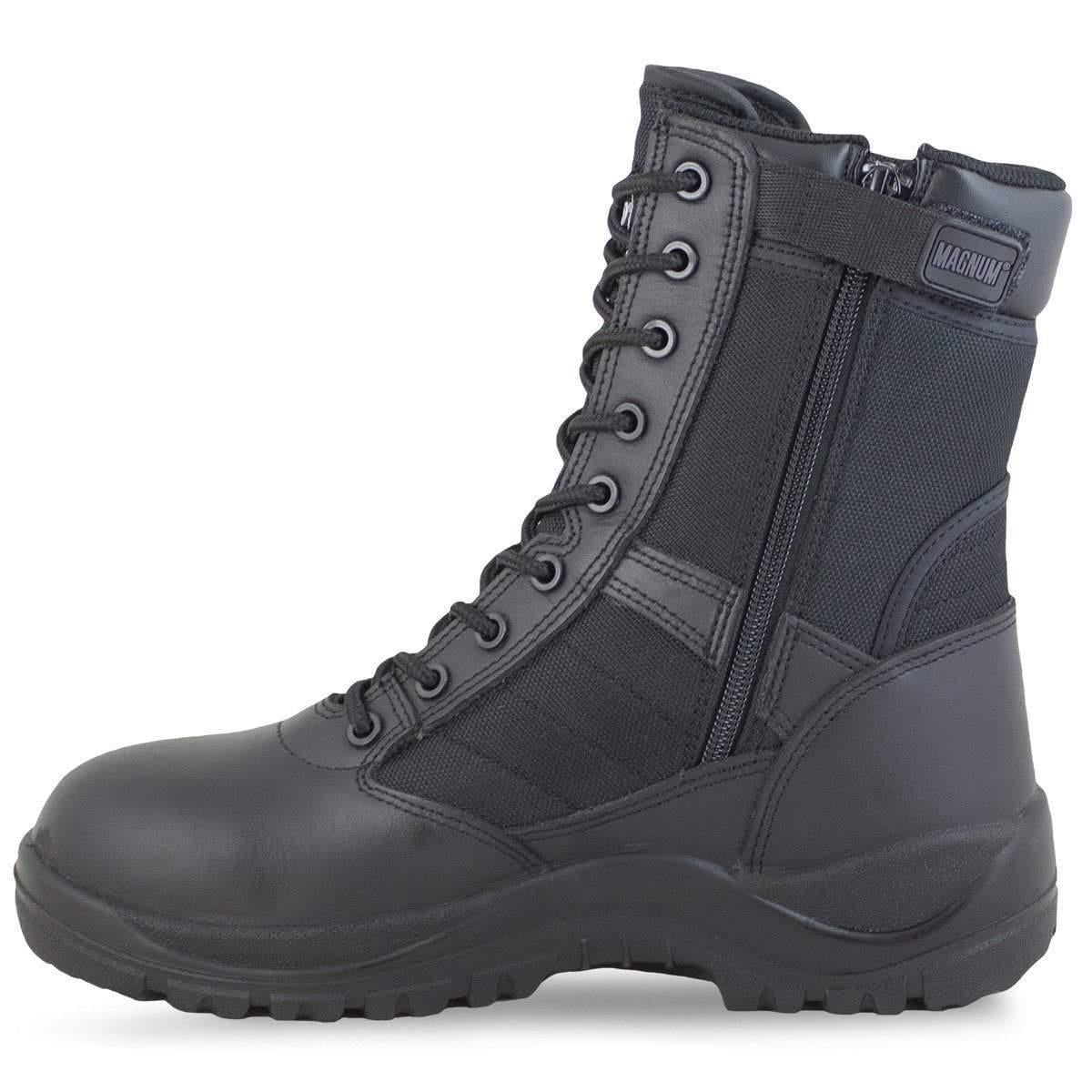 Magnum Centurion 8.0 SZ leather shoes in black color