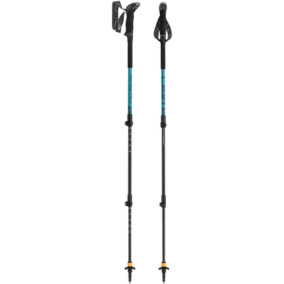 LEKI Makalu Lite AS amortizuojančios teleskopinės žygių lazdos 100–135 cm