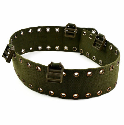 German army tactical belt in olive color