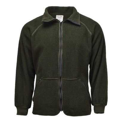 Dutch army fleece sports jumper olive