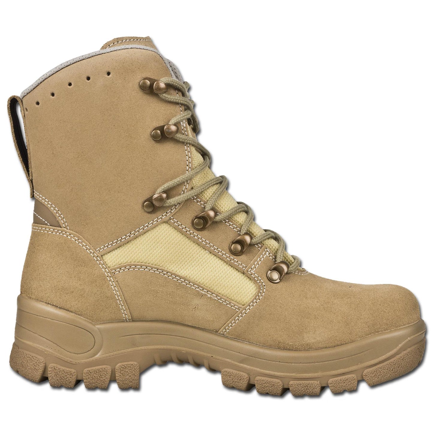 Voketian Army Tactical Field Boots Waterproof Khaki