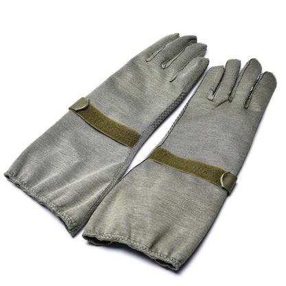 German Army Nomex Pilot Gloves Gray