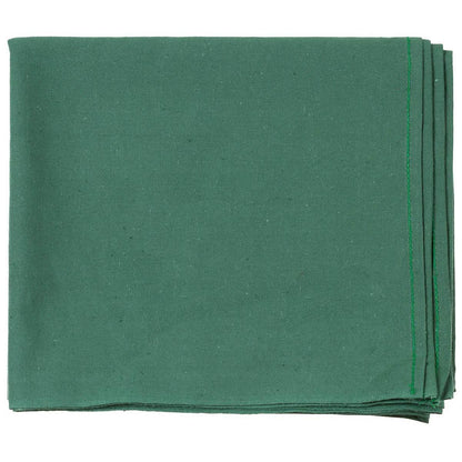 Swedish army cotton scarf 90x80 green