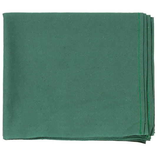 Swedish army cotton scarf 90x80 green