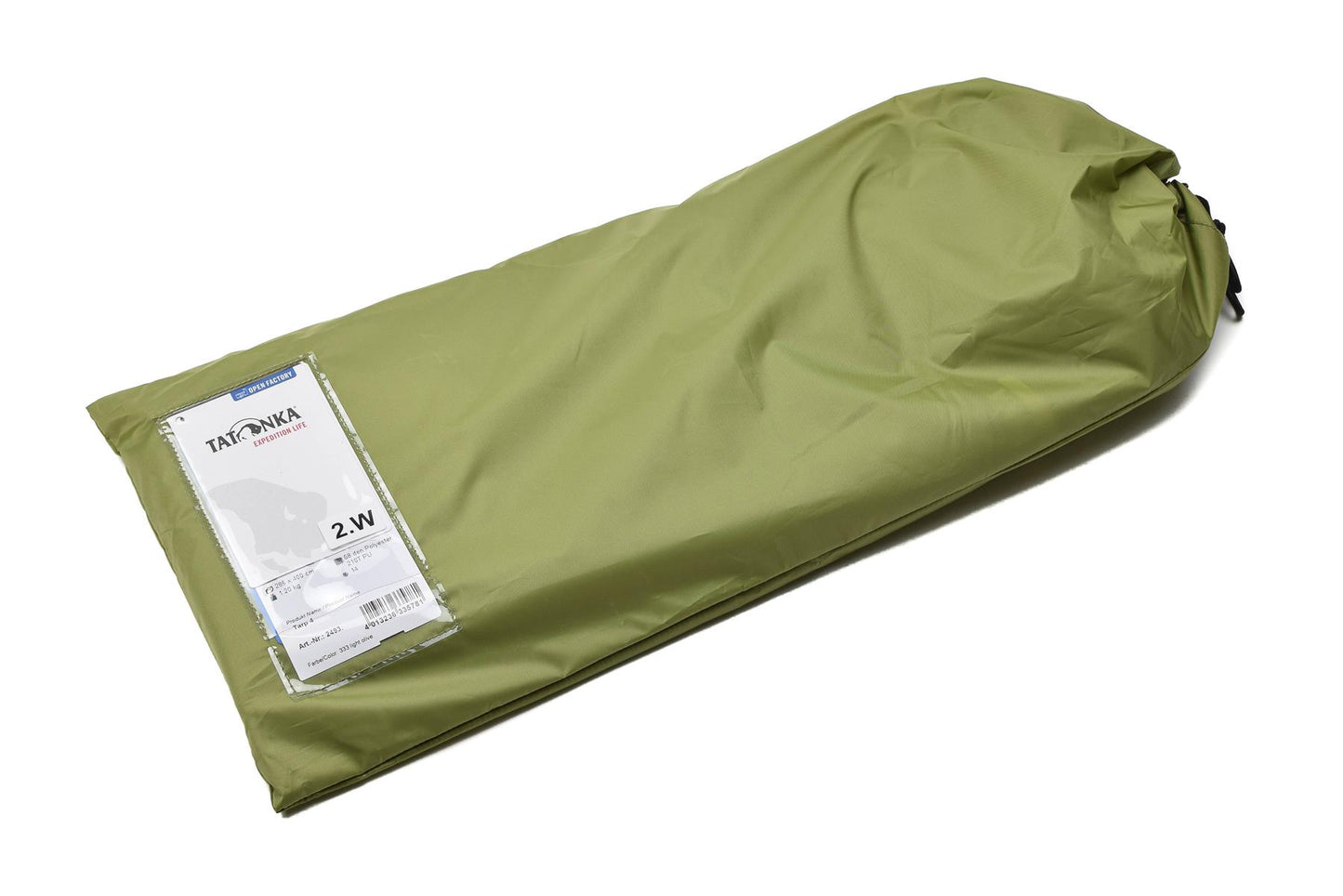 Tatonka large waterproof tarpaulin protection from sun wind rain olive