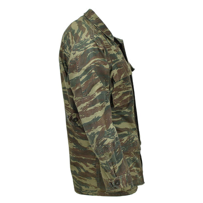 Greek army BDU field jacket Lizard print