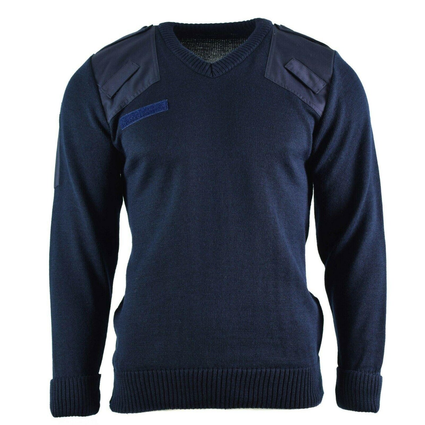 United Kingdom Army Police V-Neck Sweater Blue