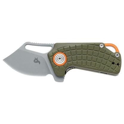 Fox Knives PUCK BF-761 OD folding pocket knife made of D2 steel