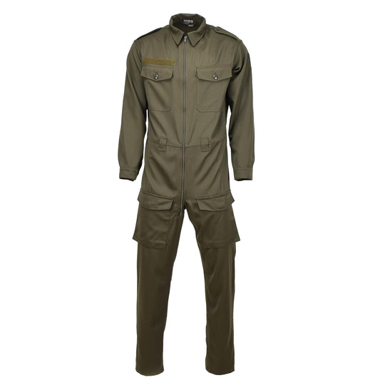 Austrian army mechanic work overall Olive