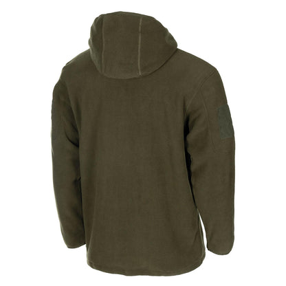 MFH warm fleece sweater in olive color