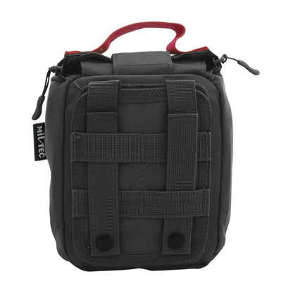 MIL-TEC IFAK 25 dalių pirmosios pagalbos rinkinys su MOLLE dėklu juodas