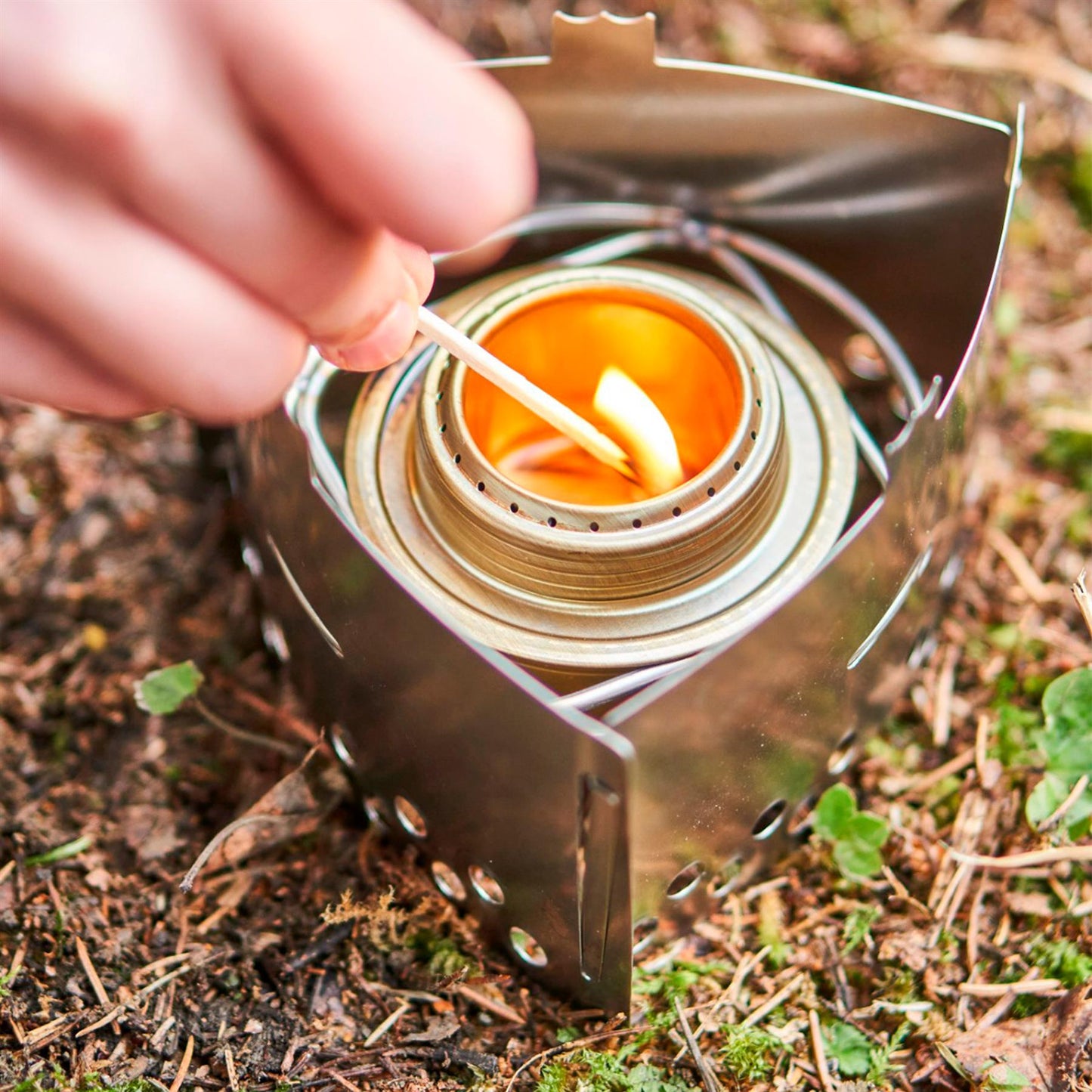 Trangia compact mini stove is easy to transport