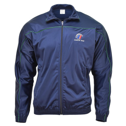 French military sports jacket for active leisure time Blue