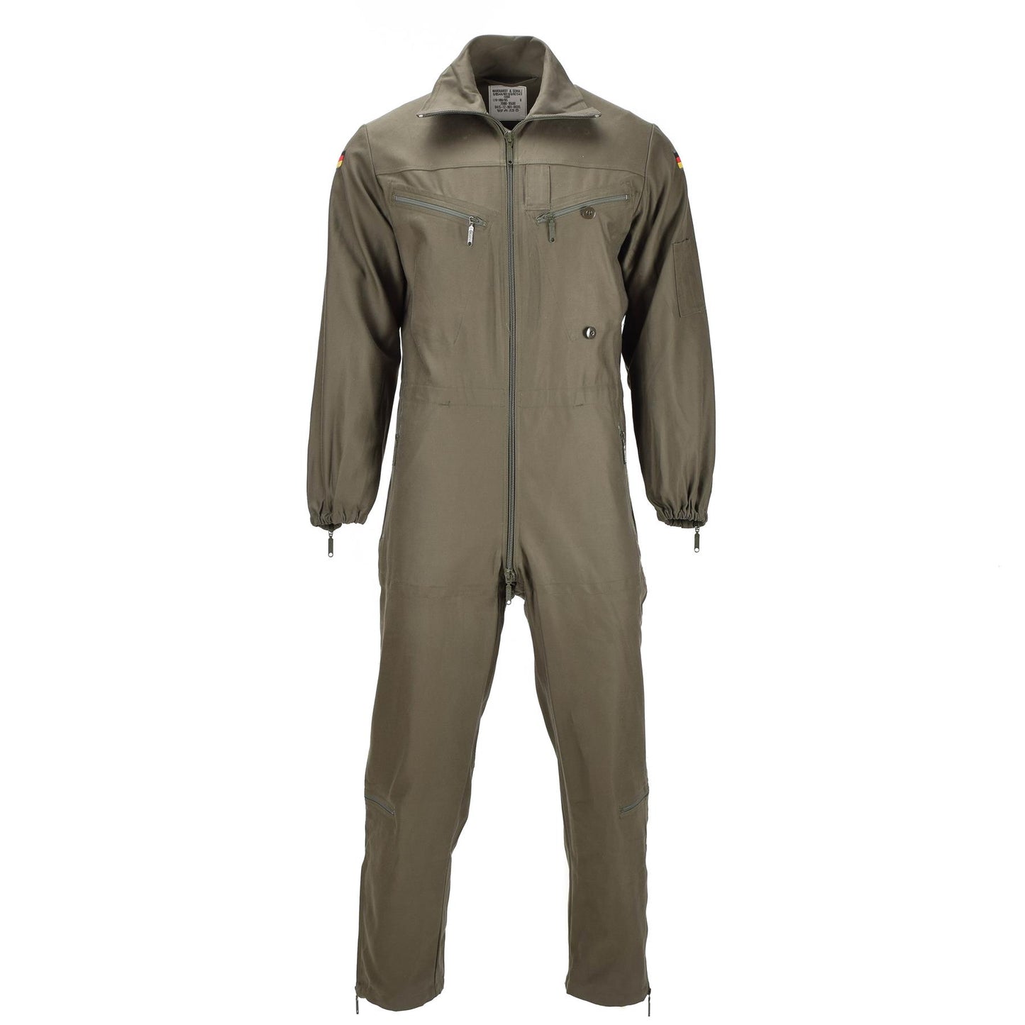 Warm overalls of the German army in olive color