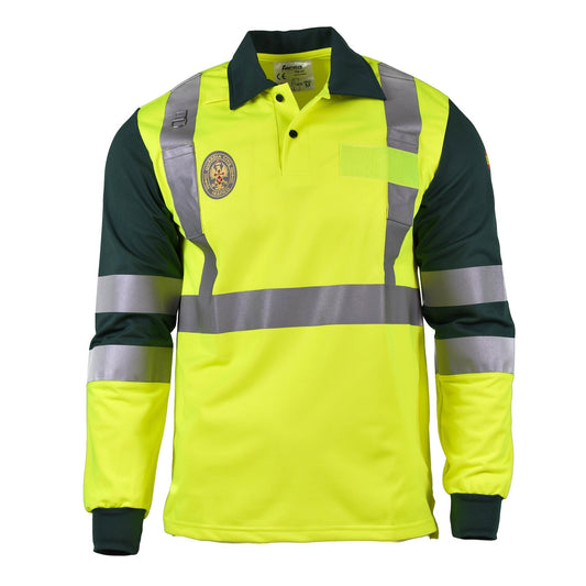 Spanish Civil Defense polo shirt reflective material