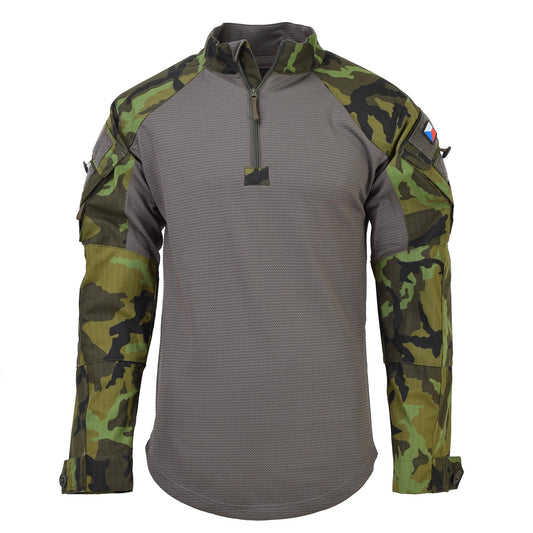 Czech army tactical combat style shirt Woodland