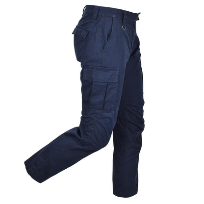 Dutch Army Cargo style pants for women in blue color