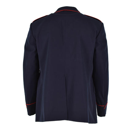 Italian army parade jacket blue color