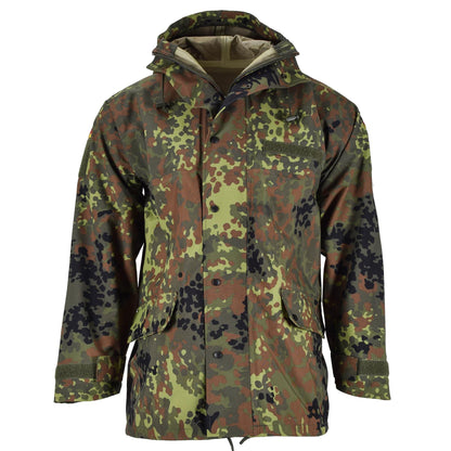 MIL-TEC German Army Field Jacket Waterproof Flecktarn