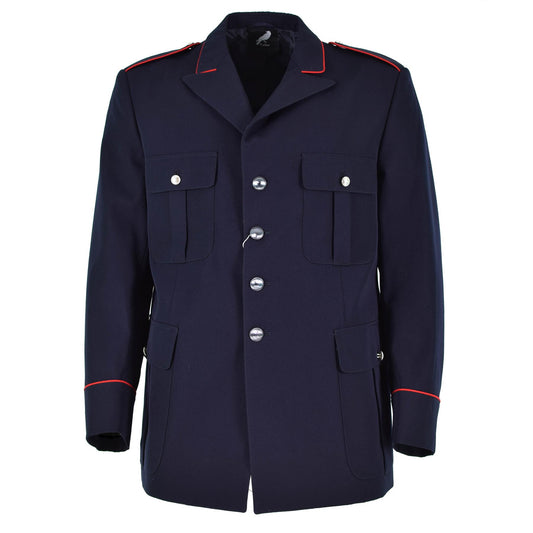 Italian army parade jacket blue color