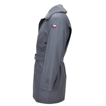 Czech army M85 parka with lining in gray color