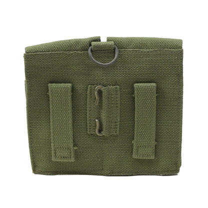 Norwegian military double magazine case with latches