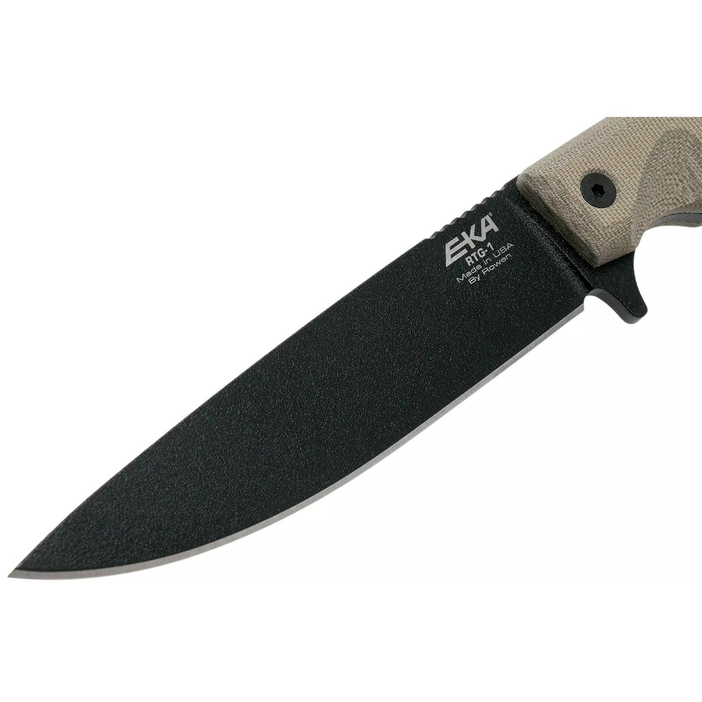 EKA RTG1 hunting knife with fixed blade 1095 carbon steel