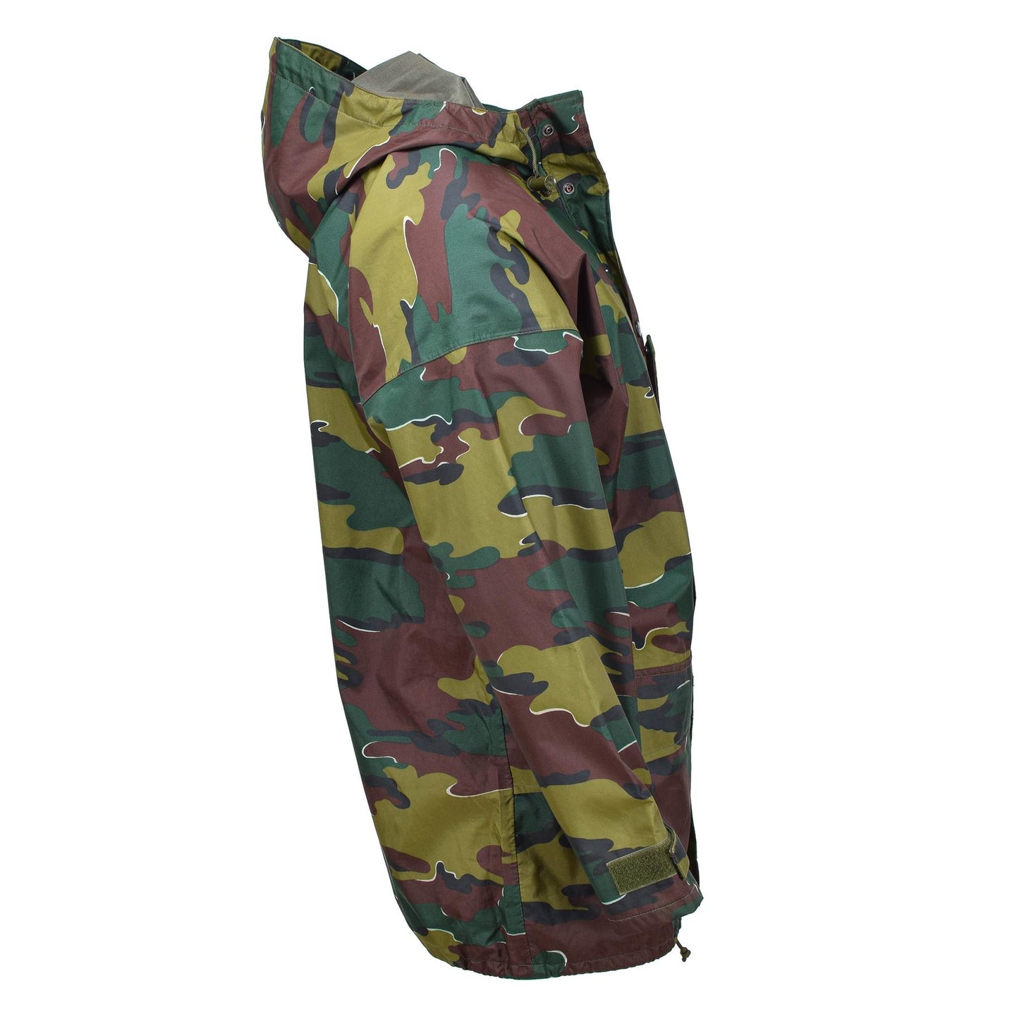 Belgian army waterproof jacket jigsaw print