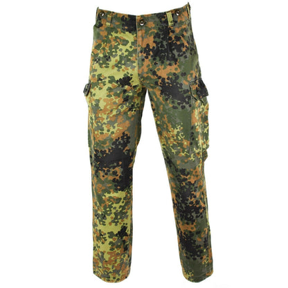 German army women's outdoor trousers Flecktarn print