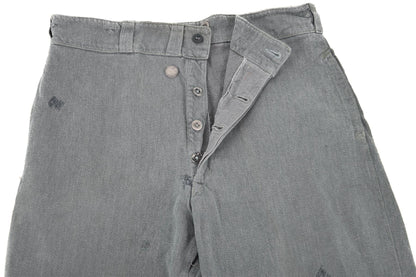 Swiss army work trousers in gray color