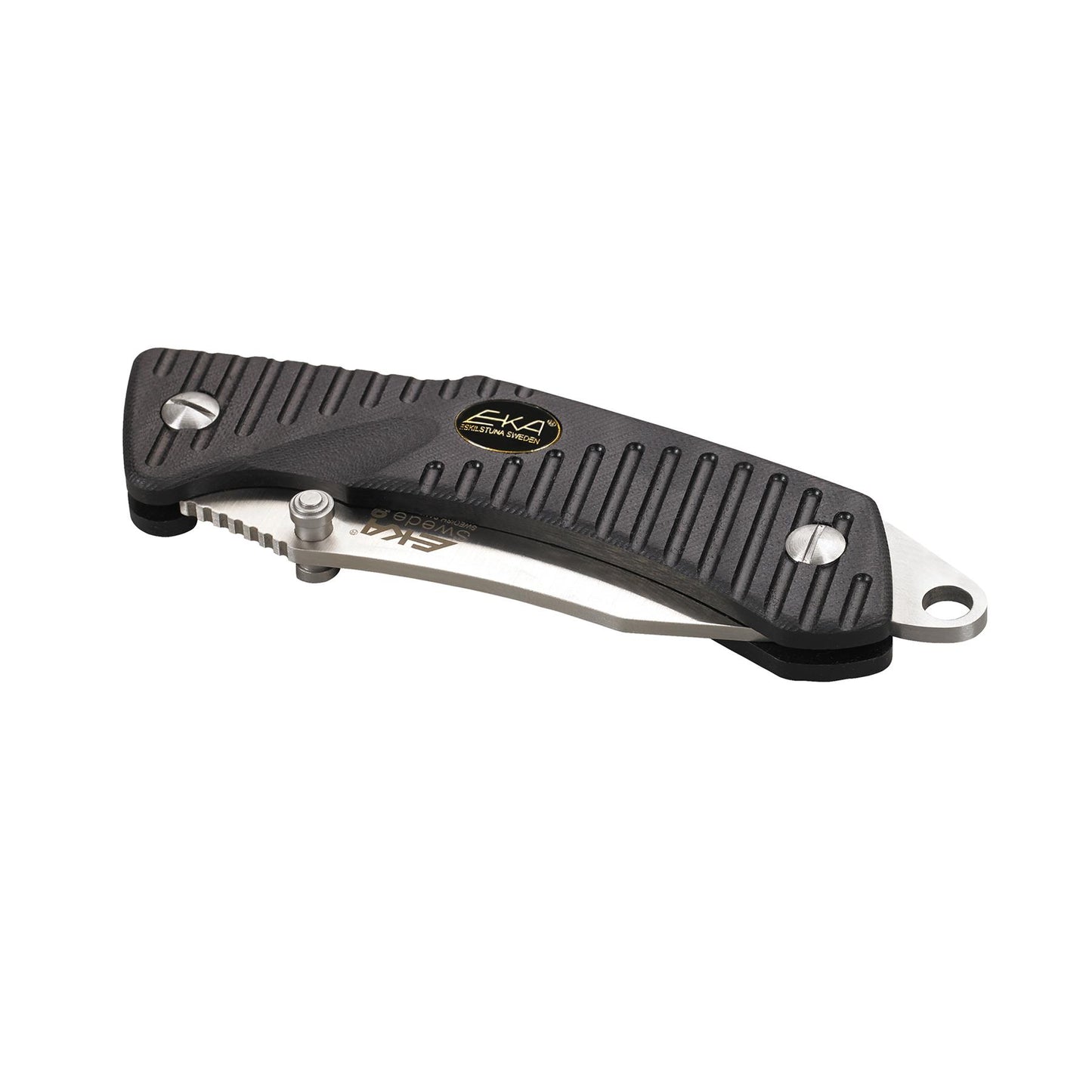 Eka Swede 9 folding pocket knife with strong clip blade