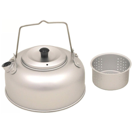 MFH Teakettle aluminum outdoor teapot 1 liter capacity