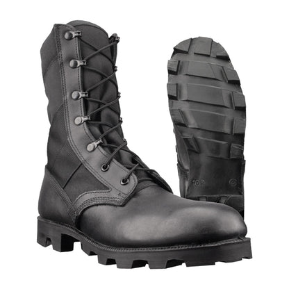 United States Field Uniform Leather Boots PANAMA Black