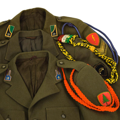 Italian army parade uniform jacket Olive