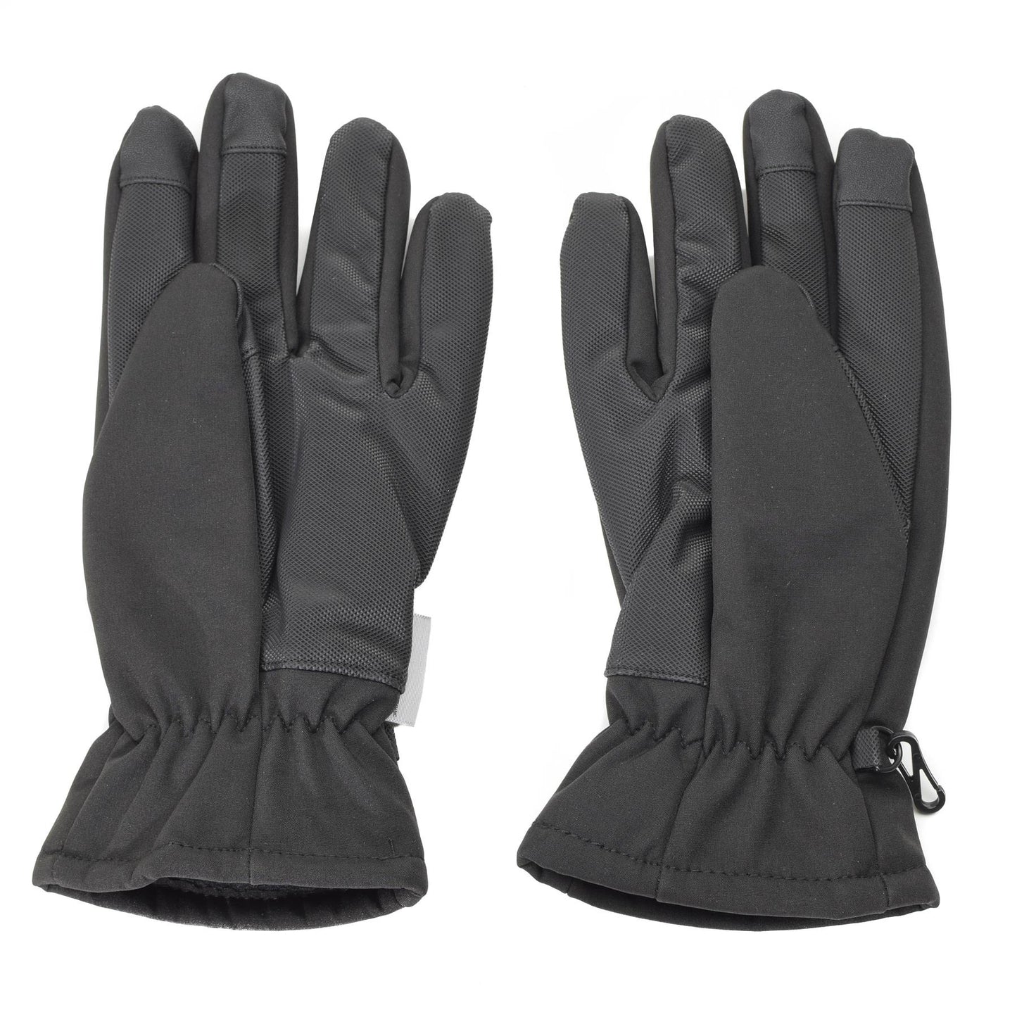 MIL-TEC men's winter gloves Softshell lining Black