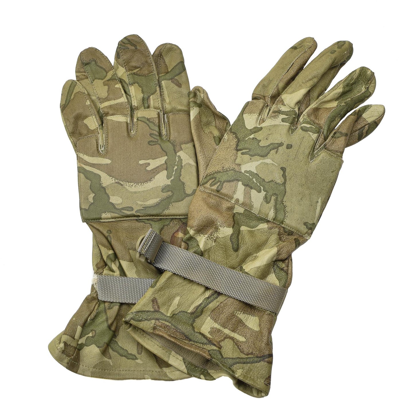 British Army Tactical Leather Gloves MTP