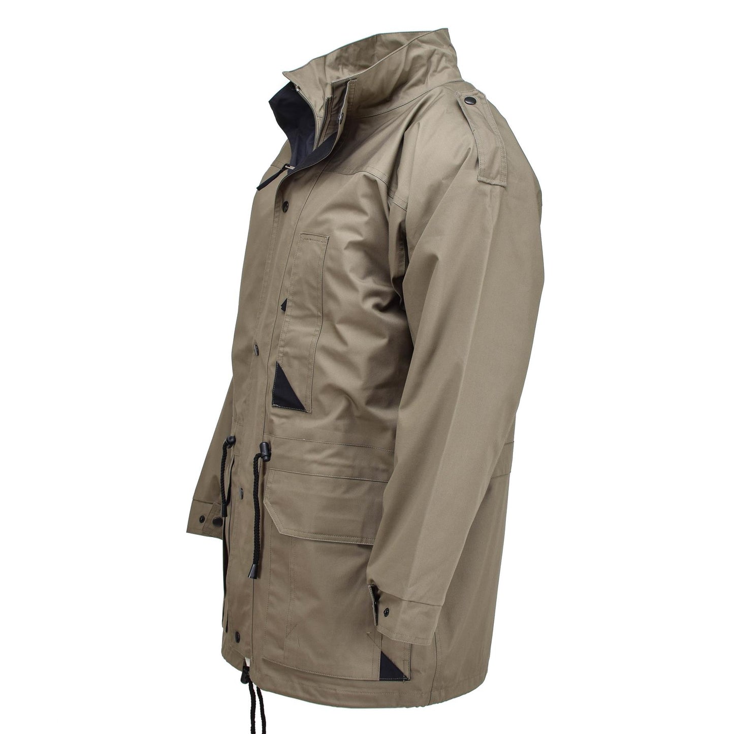 Khaki Lined Dutch Army Parka