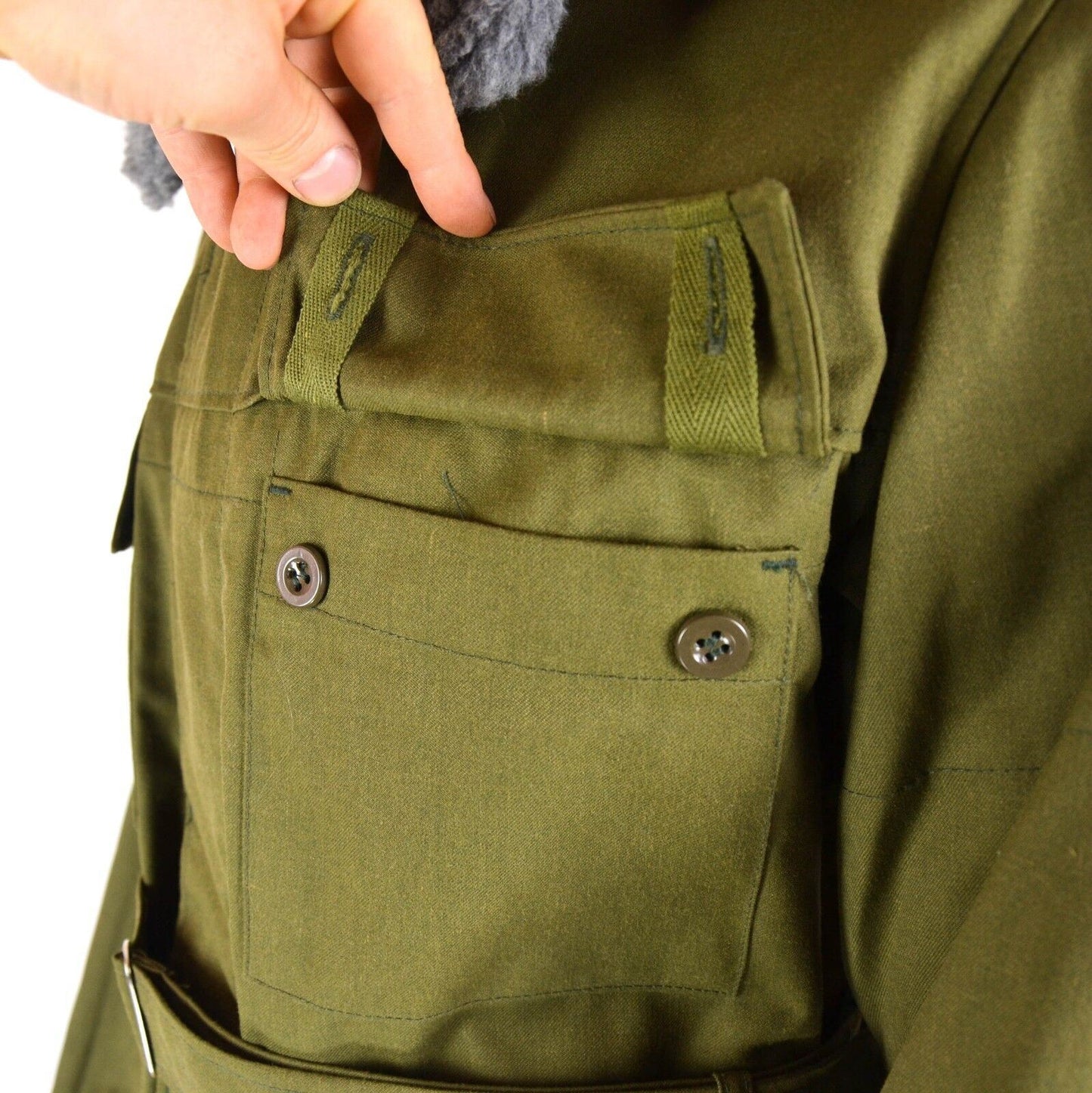 Czech army M85 winter parka Olive