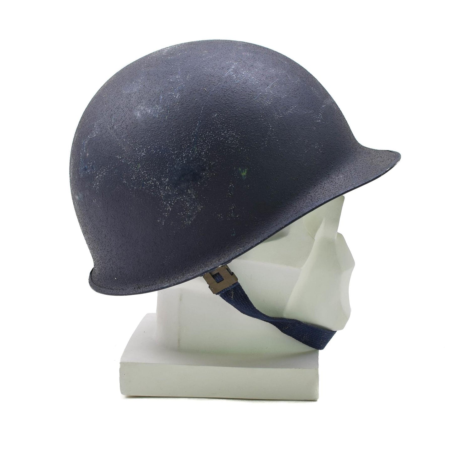 Belgian army steel helmet blue