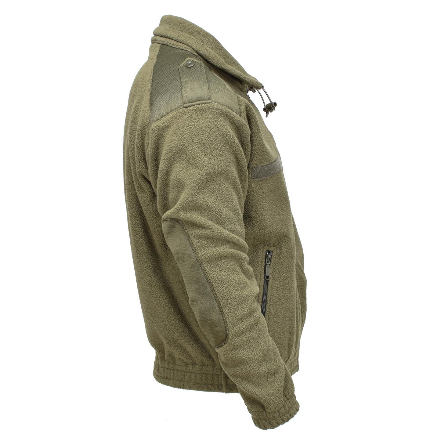 MIL-TEC fleece sweater for cold weather in olive color