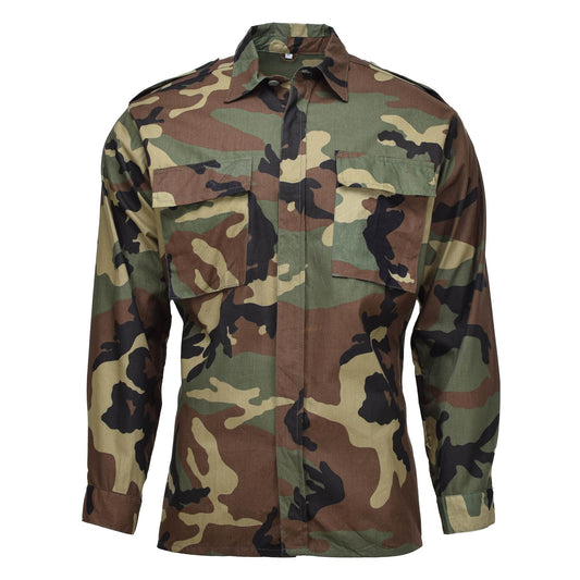 Croatian army uniform jacket BDU forest print