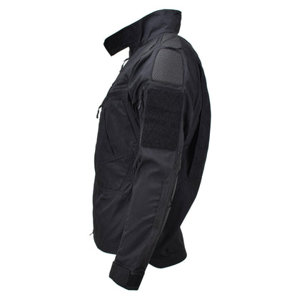 MIL-TEC tactical jacket with reinforced shoulders, black