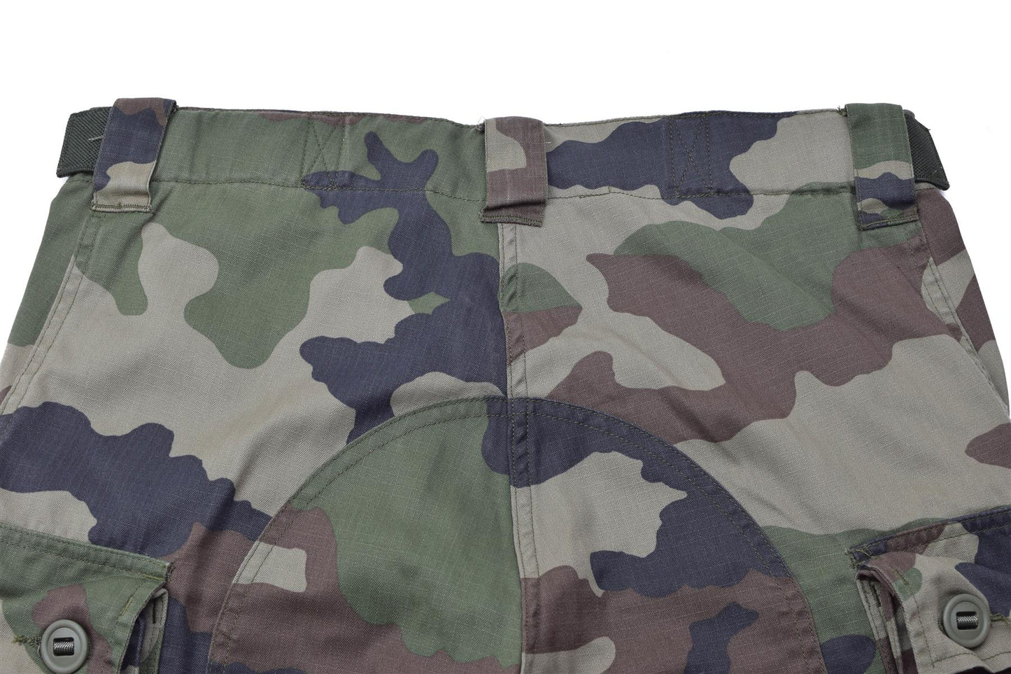 French army cargo style outdoor pants with CCE print