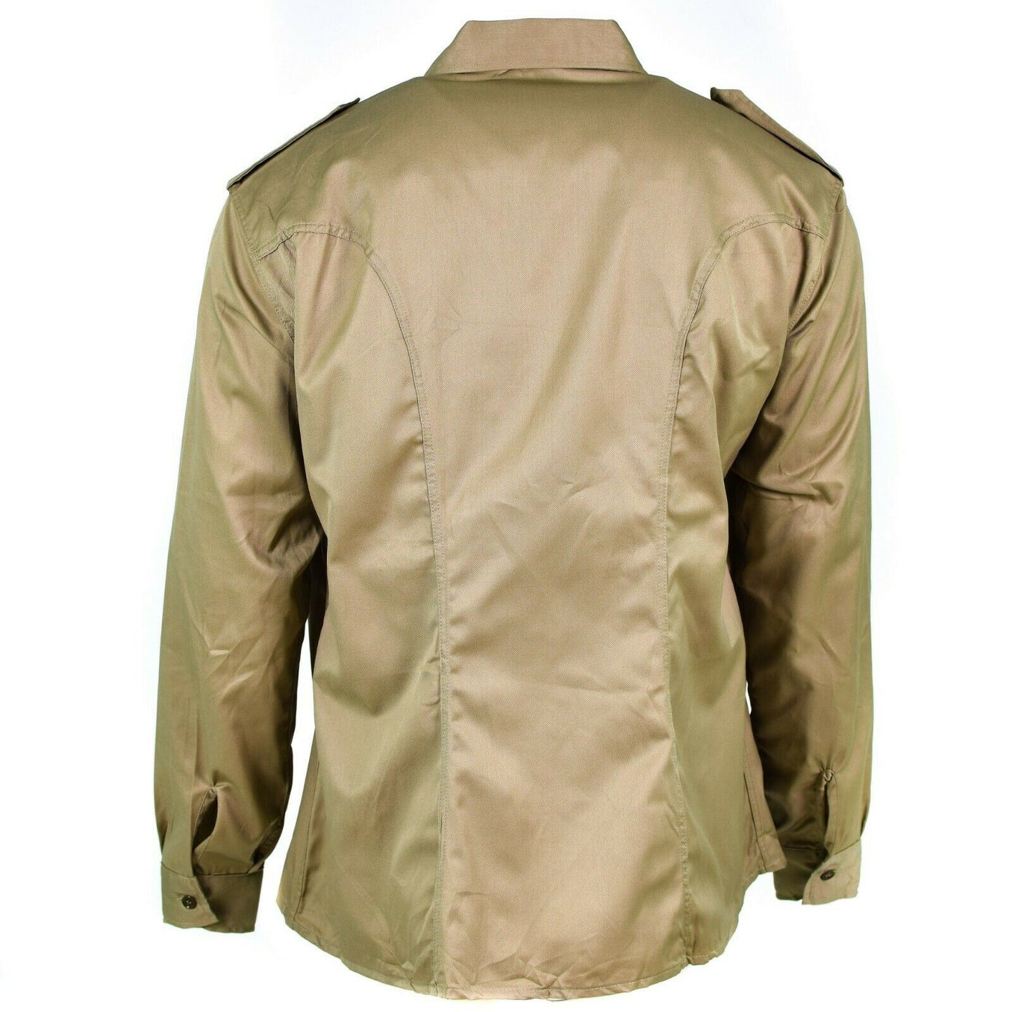 Italian Army Classic Shirt Long Sleeve Khaki