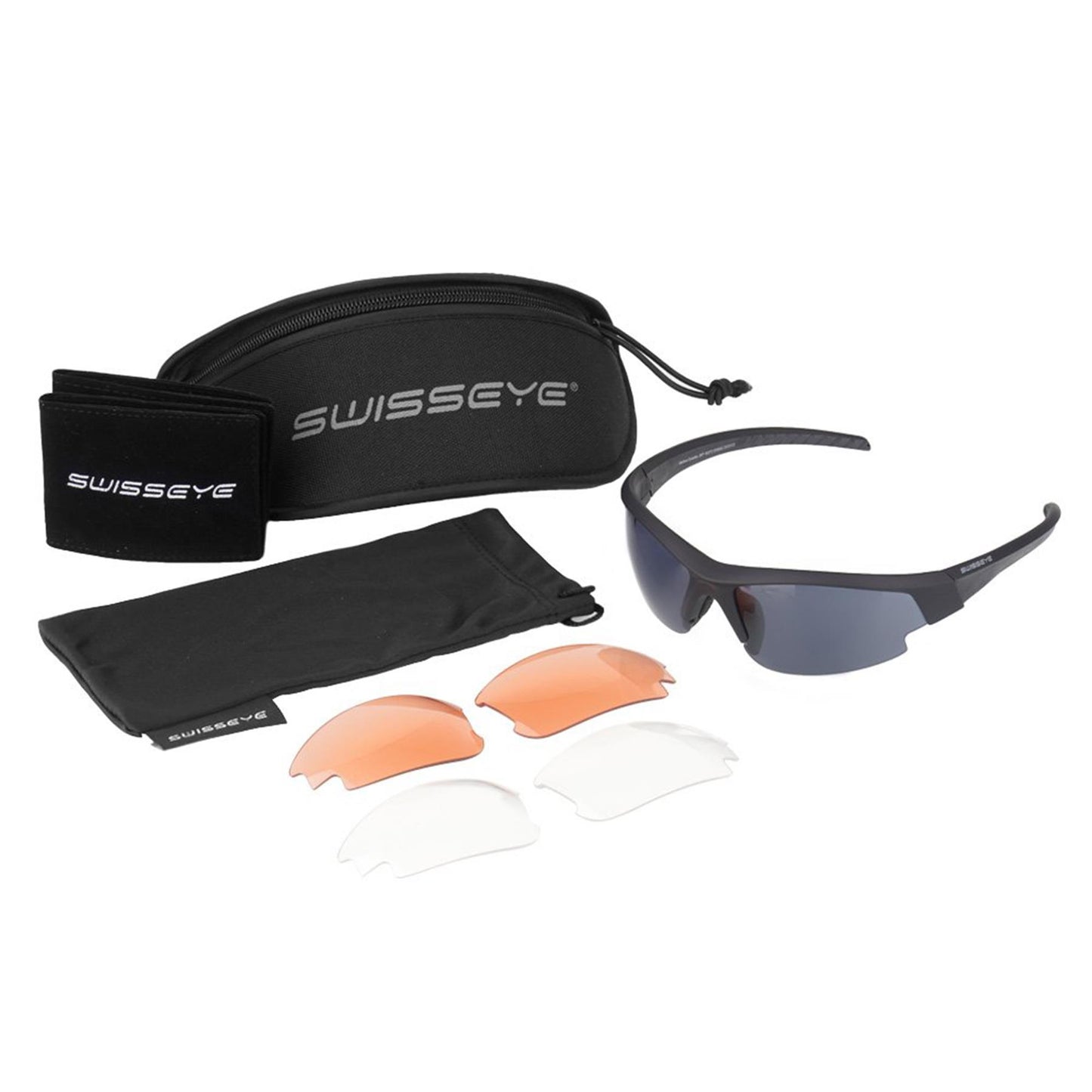 SWISSEYE Ballistic tactical glasses shooting eye protection replaceable lenses