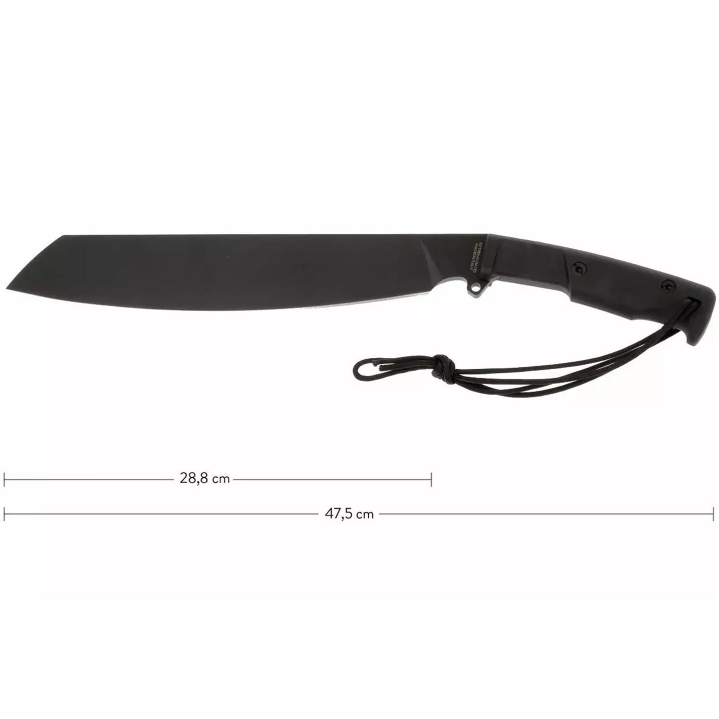 ExtremaRatio KREIOS tanto-shaped machete N690 steel 58HRC hardness